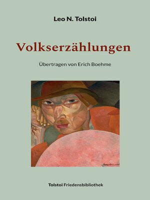 cover image of Volkserzählungen 1872-1909
